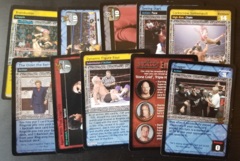 WWE Raw Deal: 10 Rares/Premium card lot